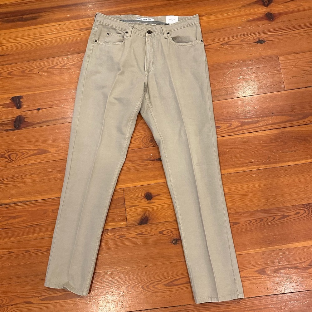 Billy Reid men’s linen/cotton pants five pocket size 32 Excellent Condition.